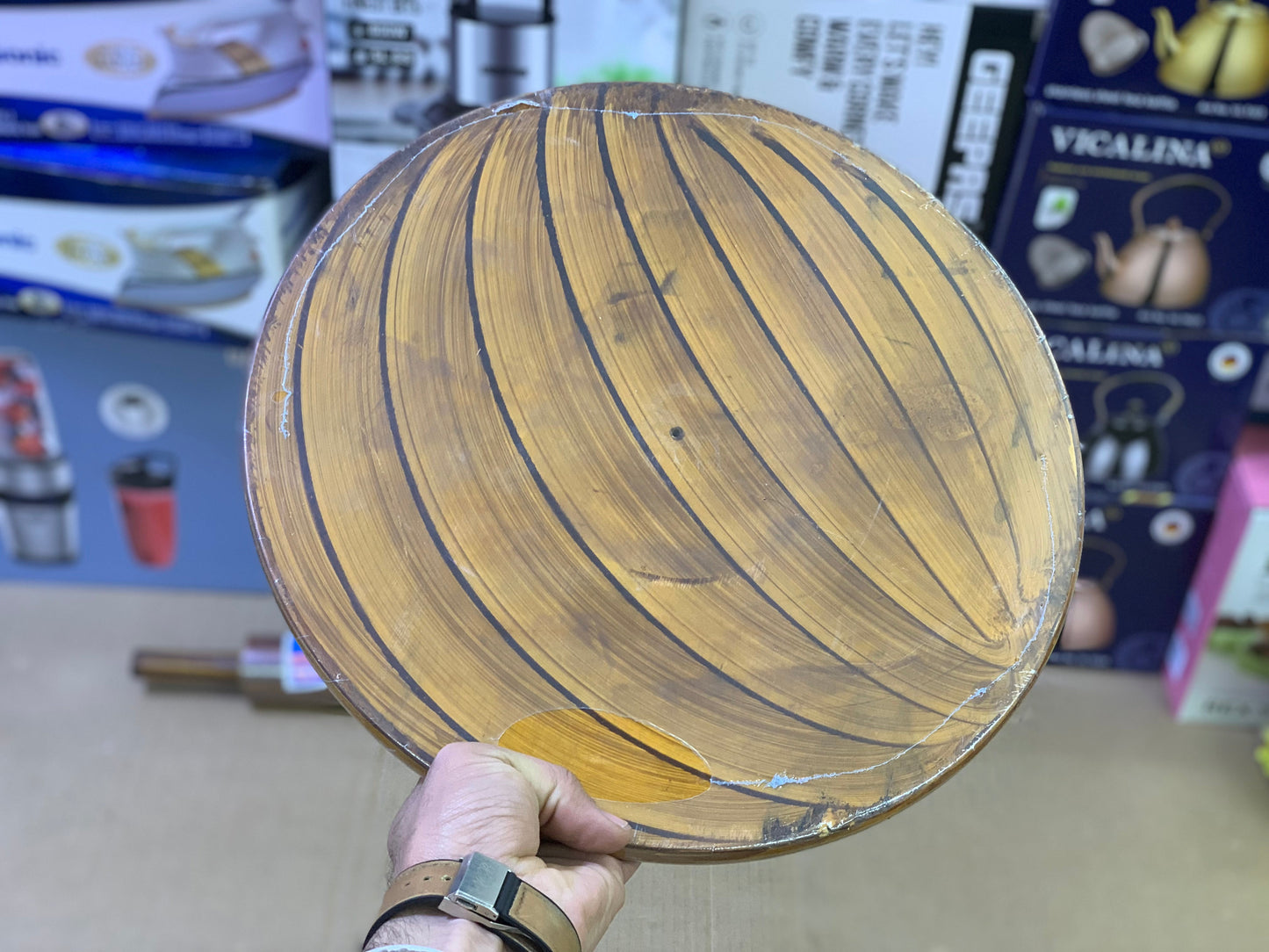 Wooden Roti maker