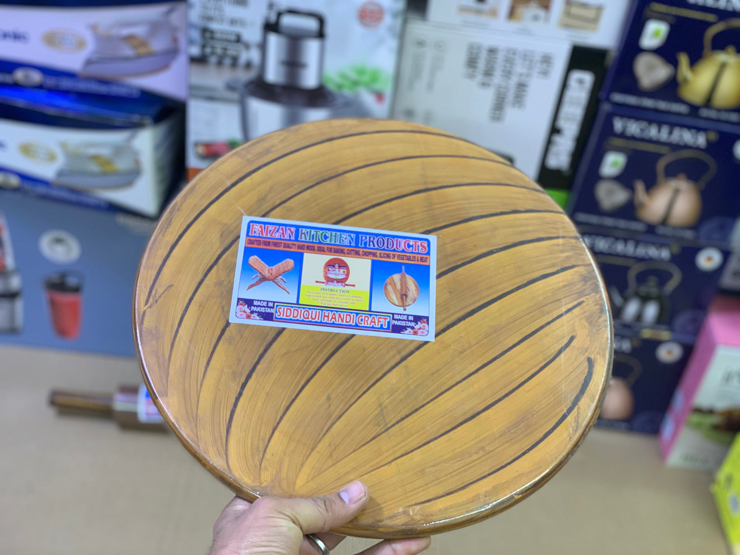 Wooden Roti maker