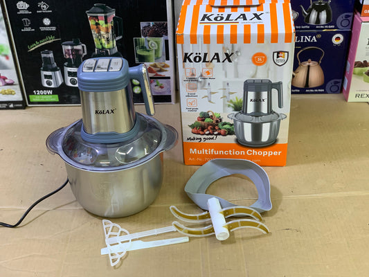 Kolax brand 5 Liter Double blade chopper 1000 watt