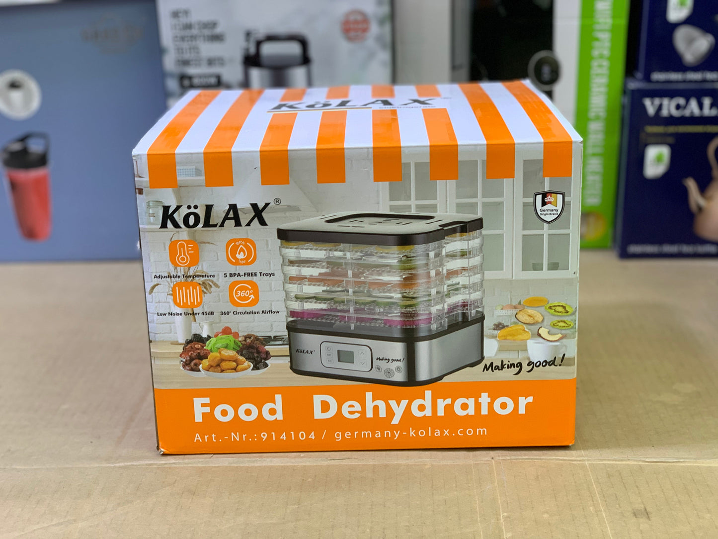 Kolax brand Dehydrator Acrylic tray