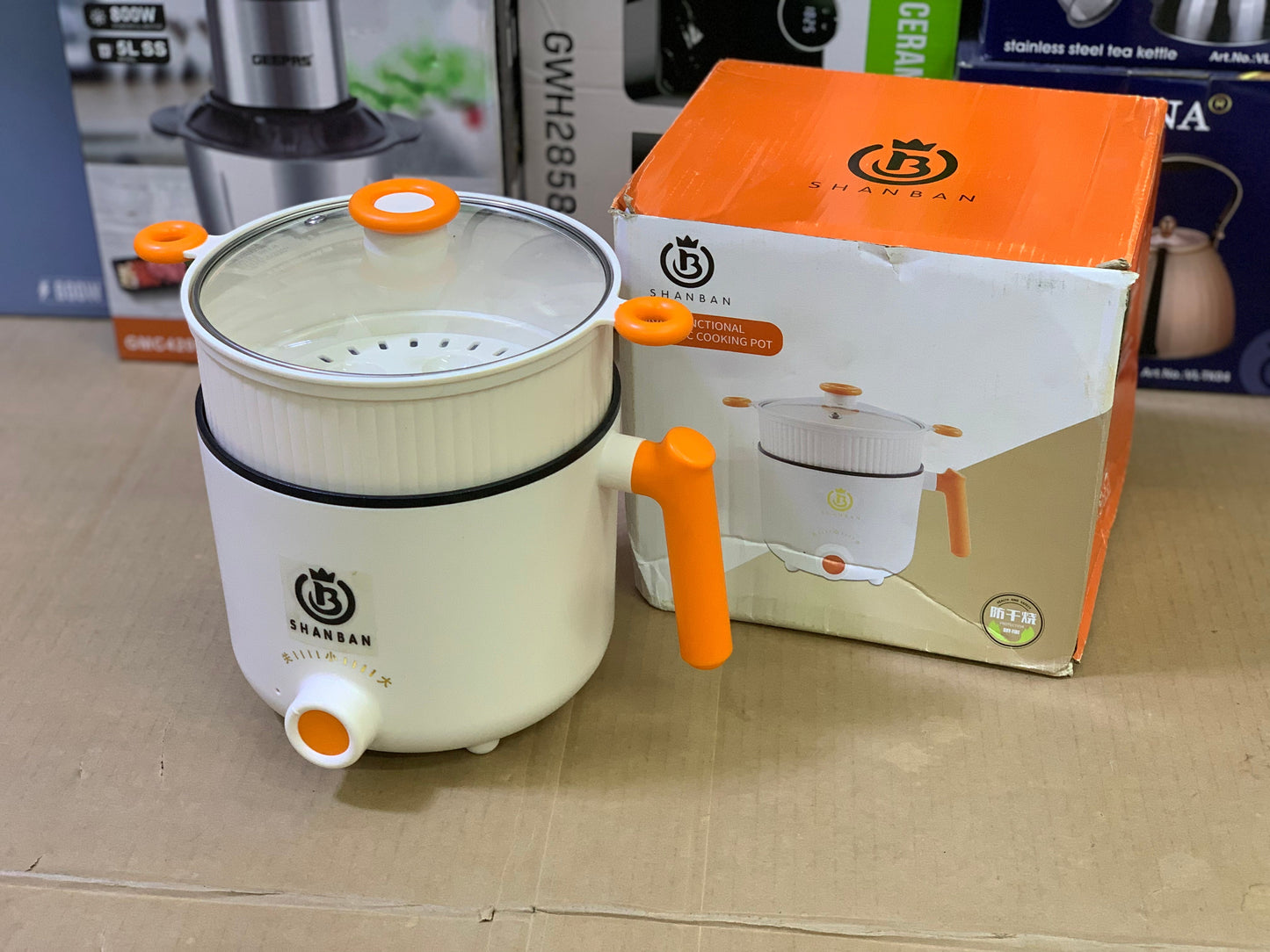 Shanban Multifunctional Electric Cooking Pot | Electric Steamer