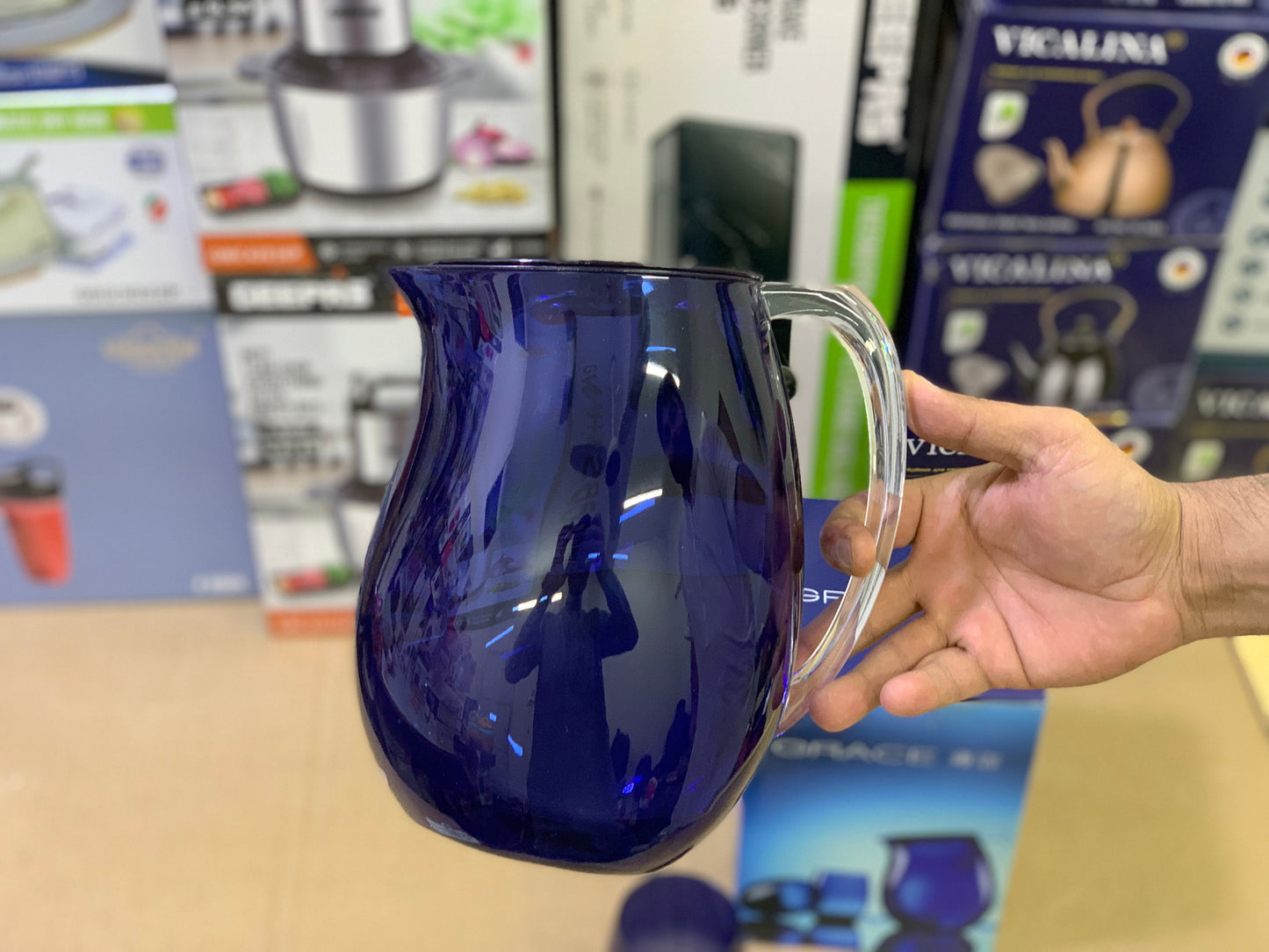 Grace brand acrylic Jug and Glasses