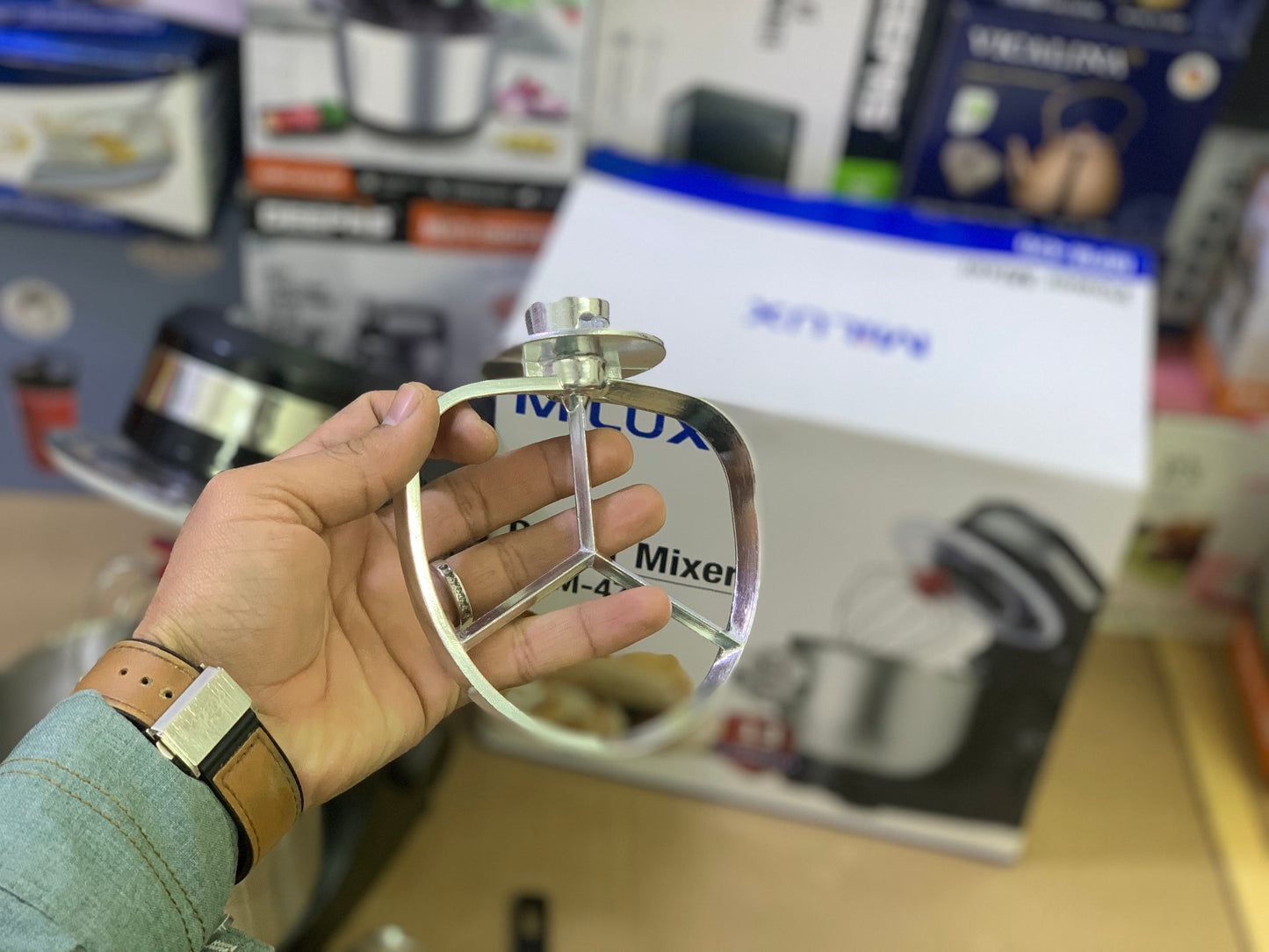 Milux Stand Mixer 550w and 4L