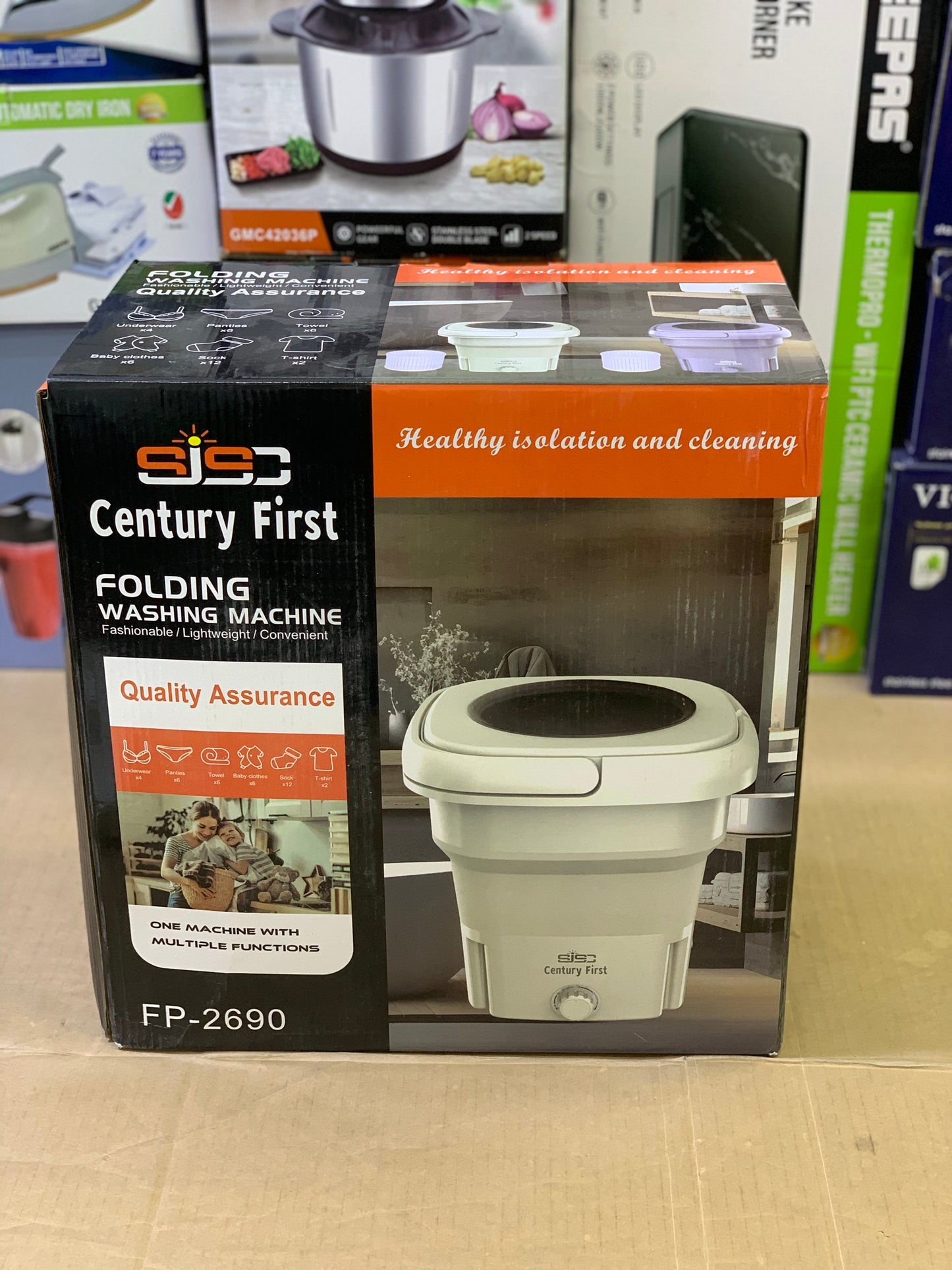 Century First Folding washing machine 18L and 40watt