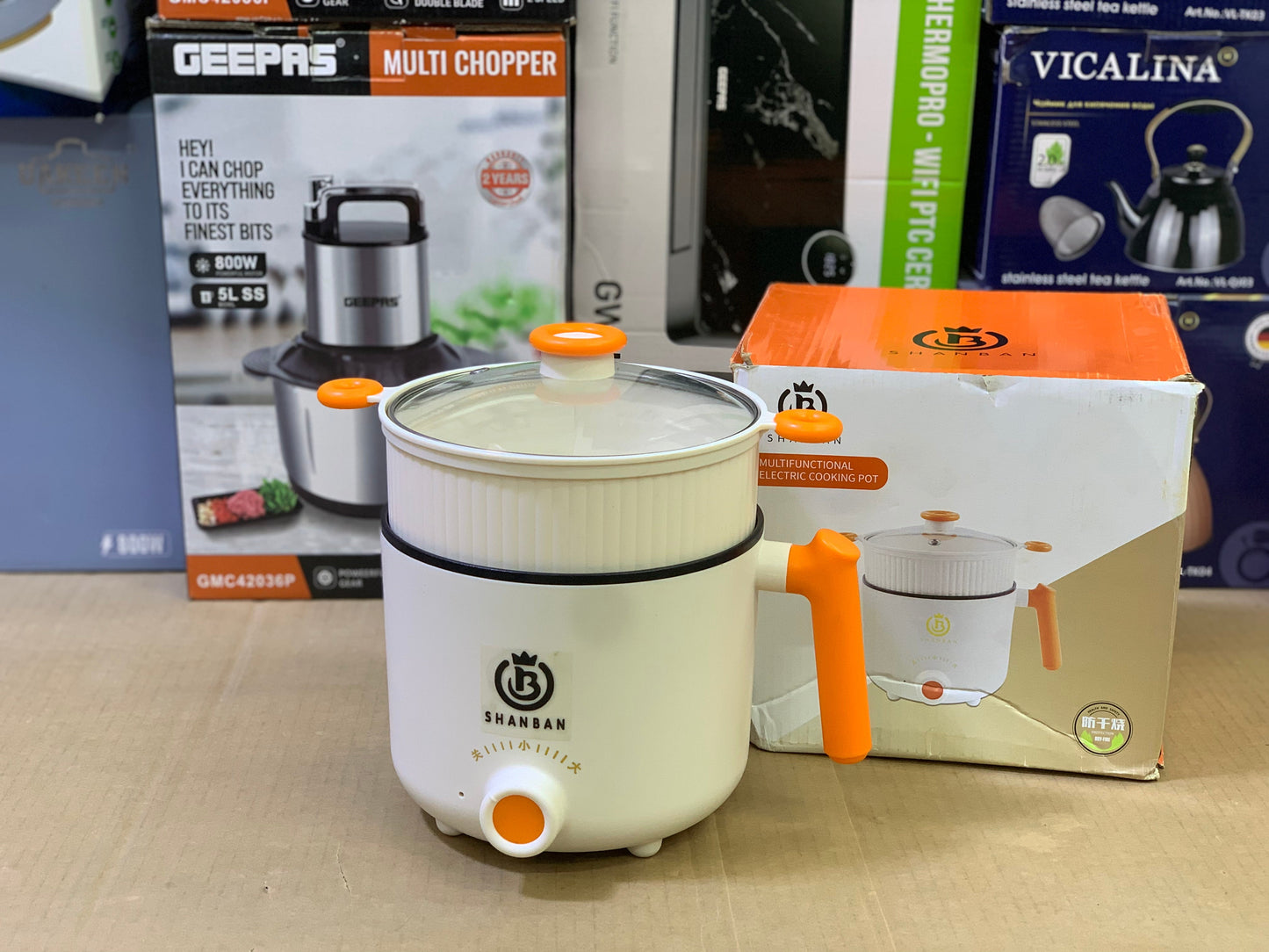 Shanban Multifunctional Electric Cooking Pot | Electric Steamer
