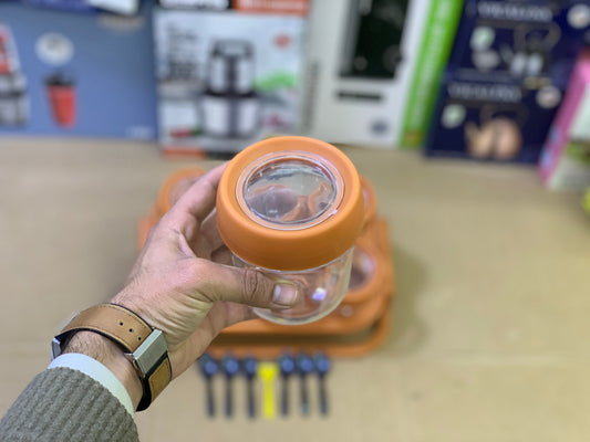 6 Pieces Portable plastic spice organizer