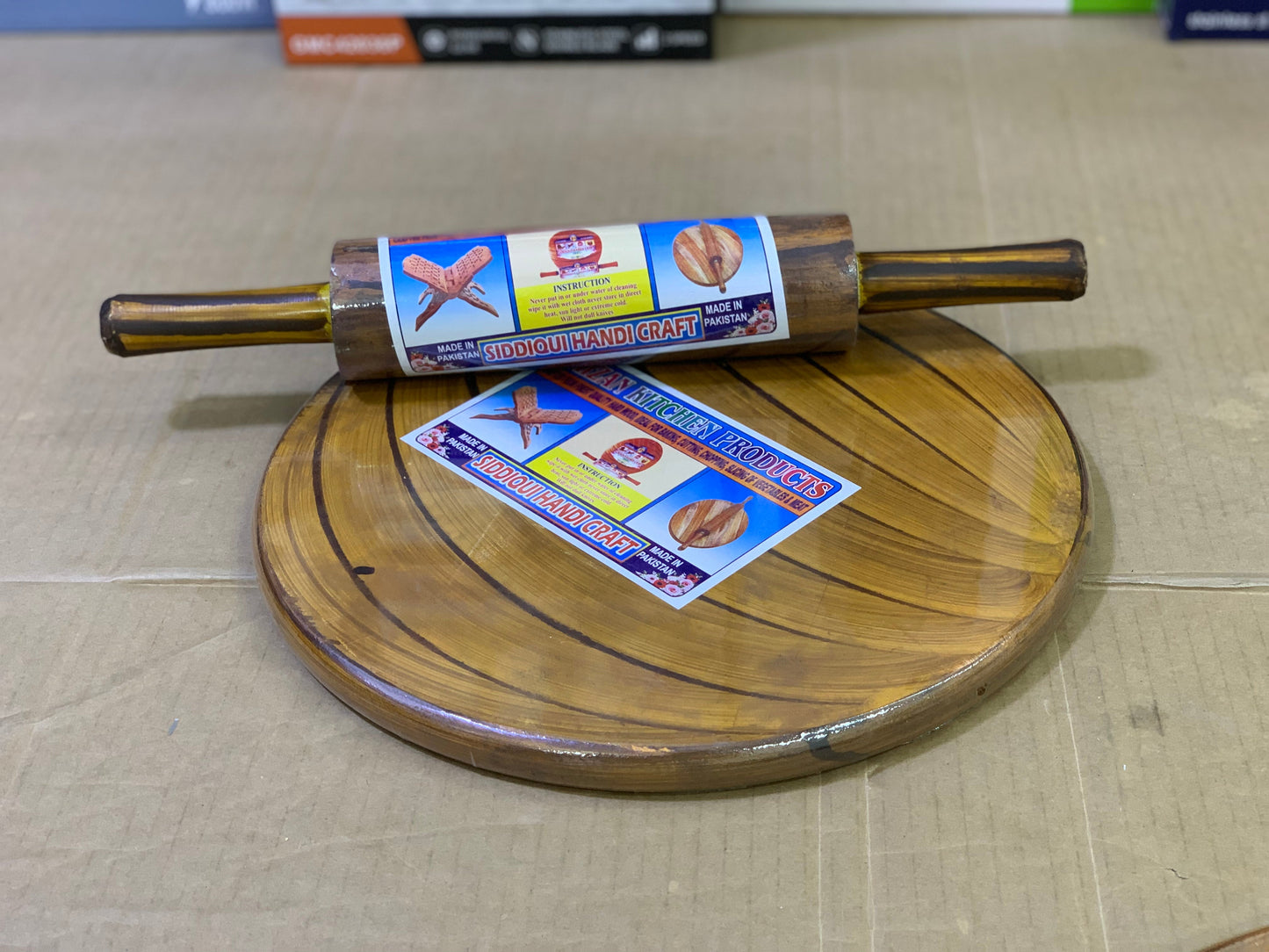 Wooden Roti maker