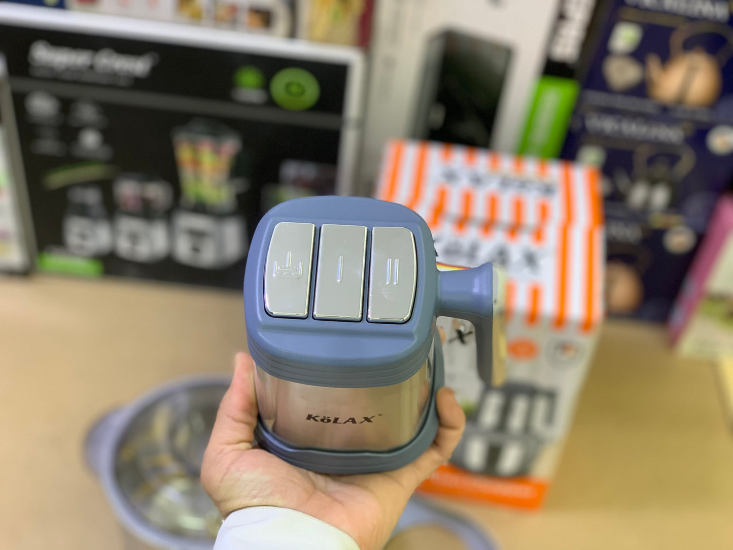 Kolax brand 5 Liter Double blade chopper 1000 watt