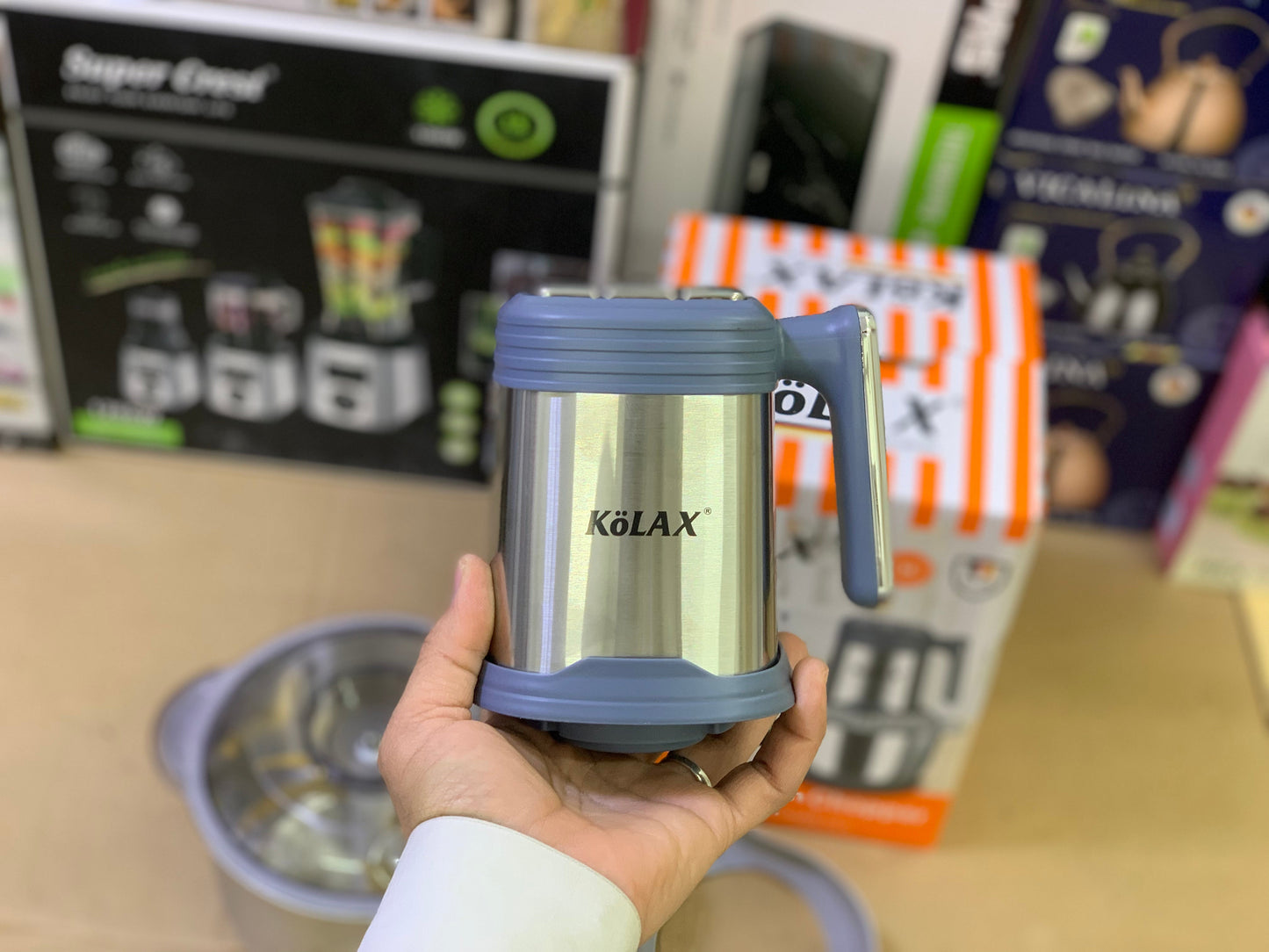 Kolax brand 5 Liter Double blade chopper 1000 watt