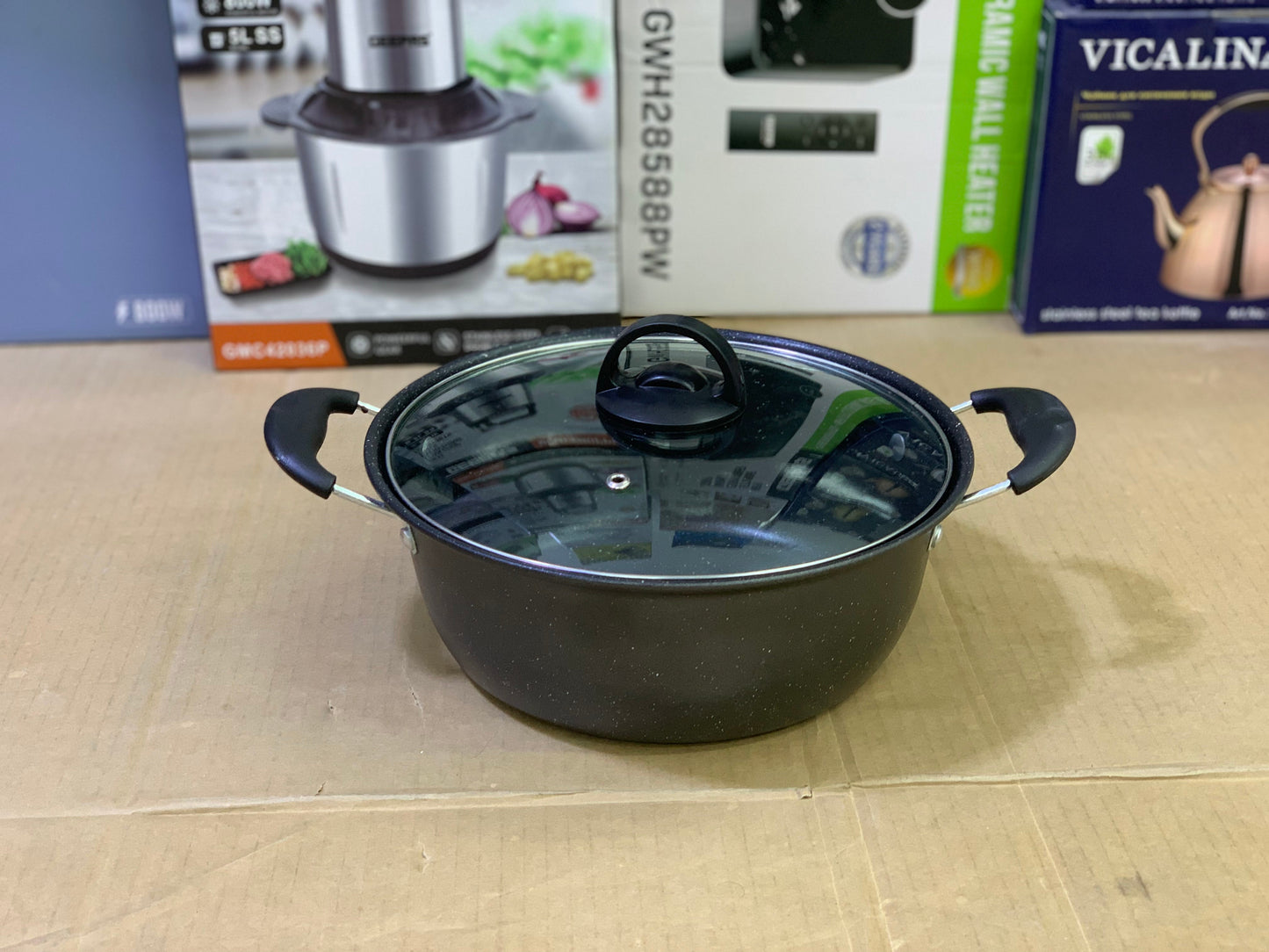 Longziwei Cookware set Nonstick granite coating