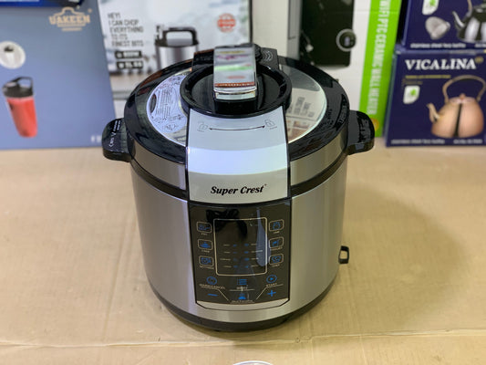 Super Crest Electric Pressure Cooker 1000w Model: SCT-3006