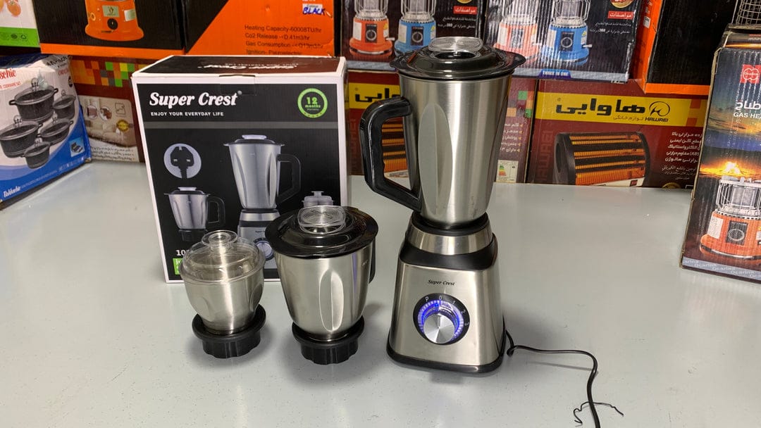 Super Crest 3 in 1 Juicer 'Blender and Chopper