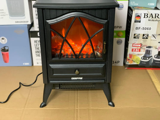 Geepas brand 3D electric artificial flame heater 1800 watt Model: 28584