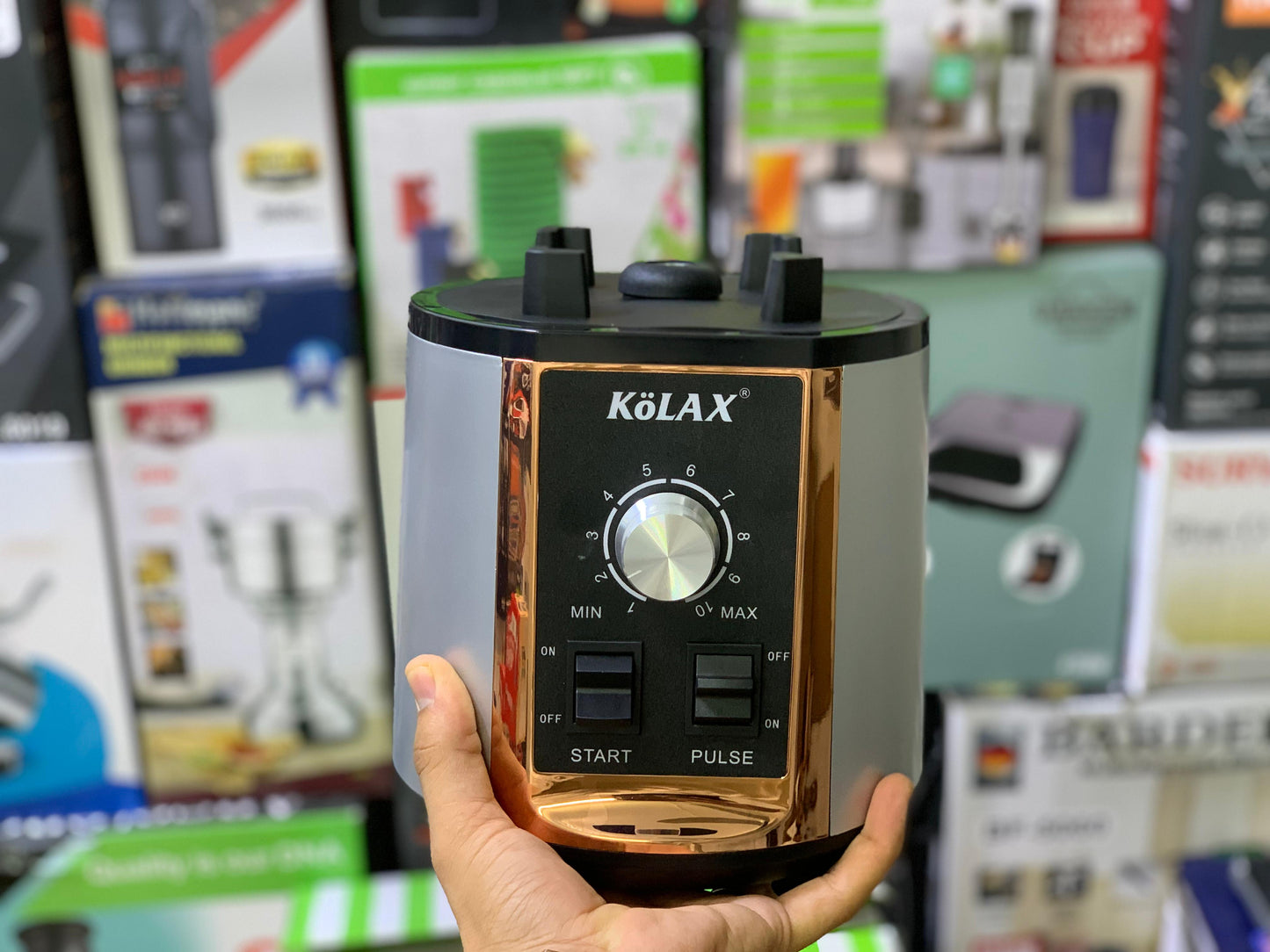 Kolax High speed Blender 2L Jug 32000rpm Speed 3200w
Unbreakable Jug