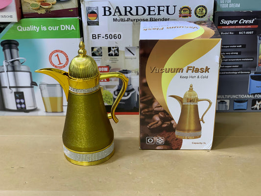 Arabic Tea Vacuum Flask
1.0 Liter | Arabic and Turkish design Thermos