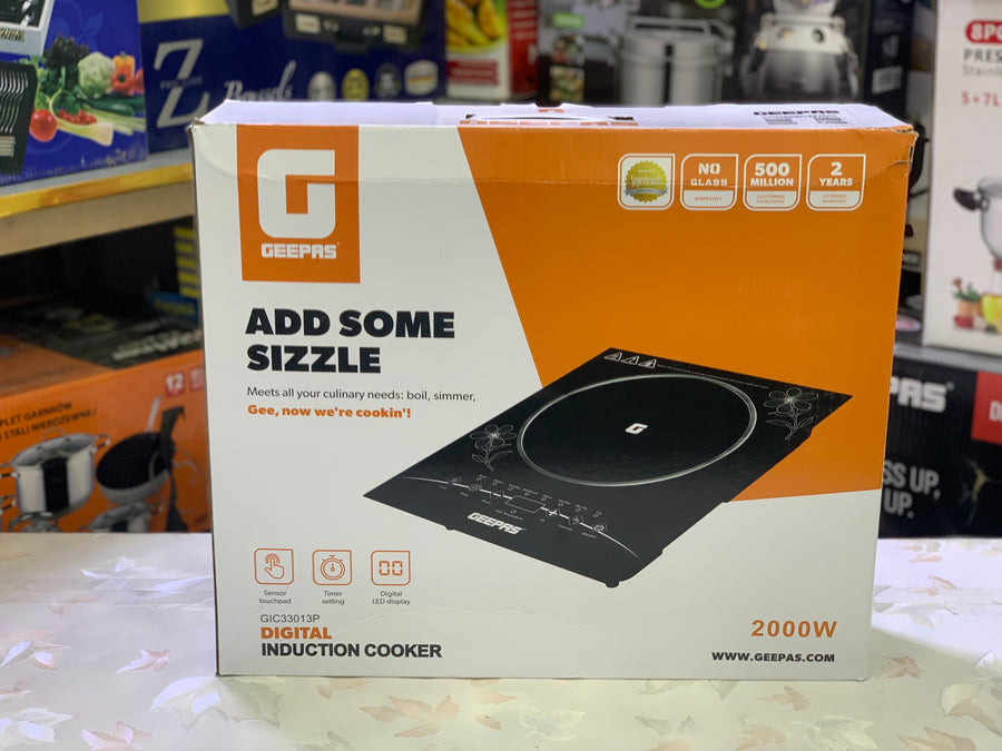 Geepas Digital Induction Stove 2000 Watt