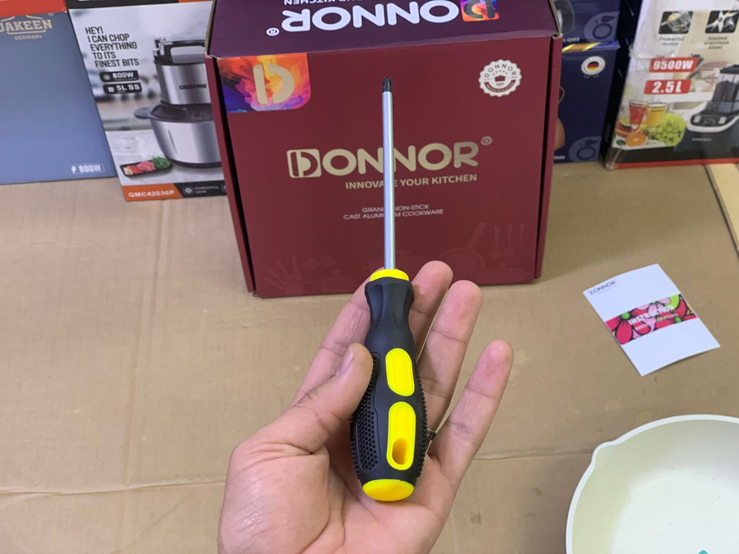 DONNOR Granite Non Stick Aluminum Frying Pan