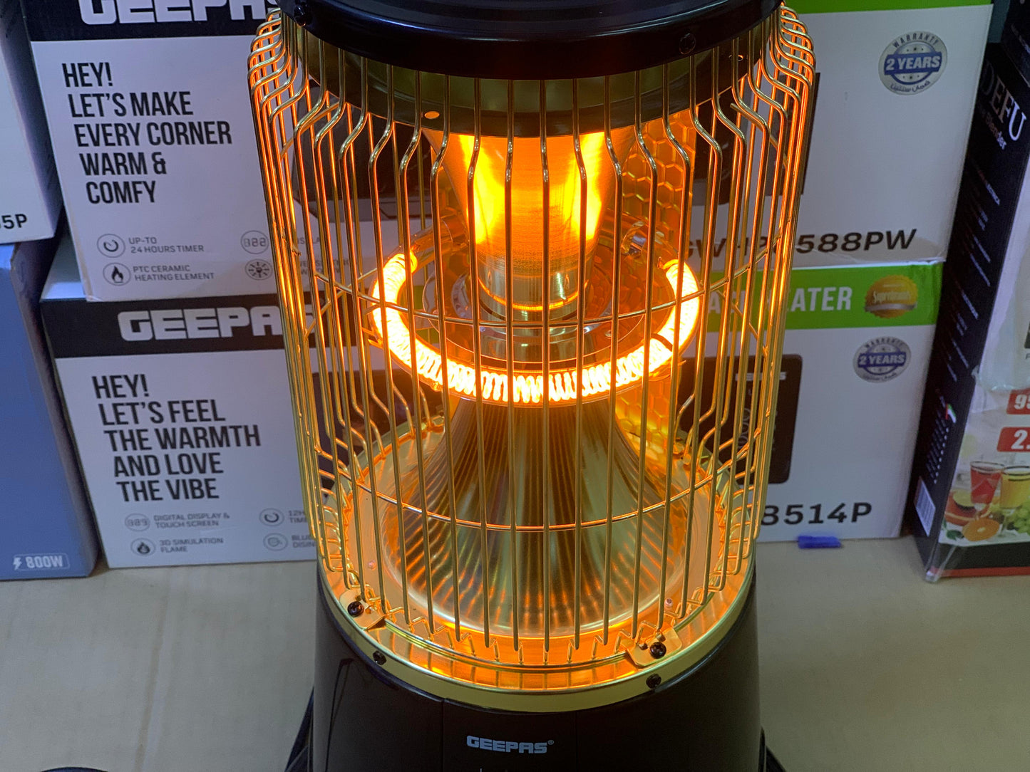 Geepas Luxheat Carbon Fiber Heater- GRH-28597P