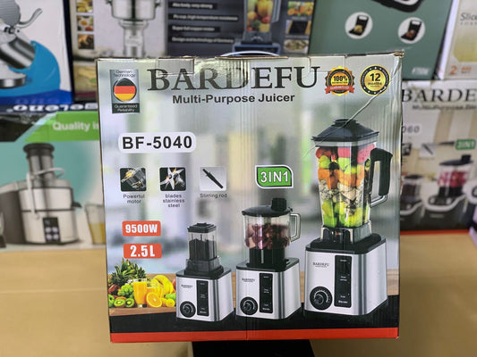 Bardefu Multi- Purpose Juicer 3 in 1 | BF- 5040| 9500W