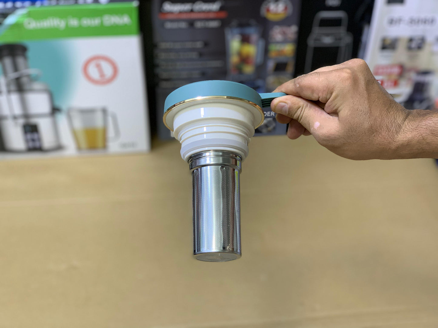 Homered Tea Thermos with Temperature Indicator SUS 304 Stainless Steel Model Ho-9406 1680ml