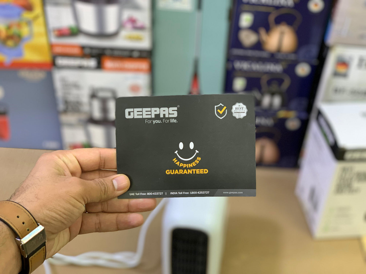 Geepas Fan Heater Model GRH28564P