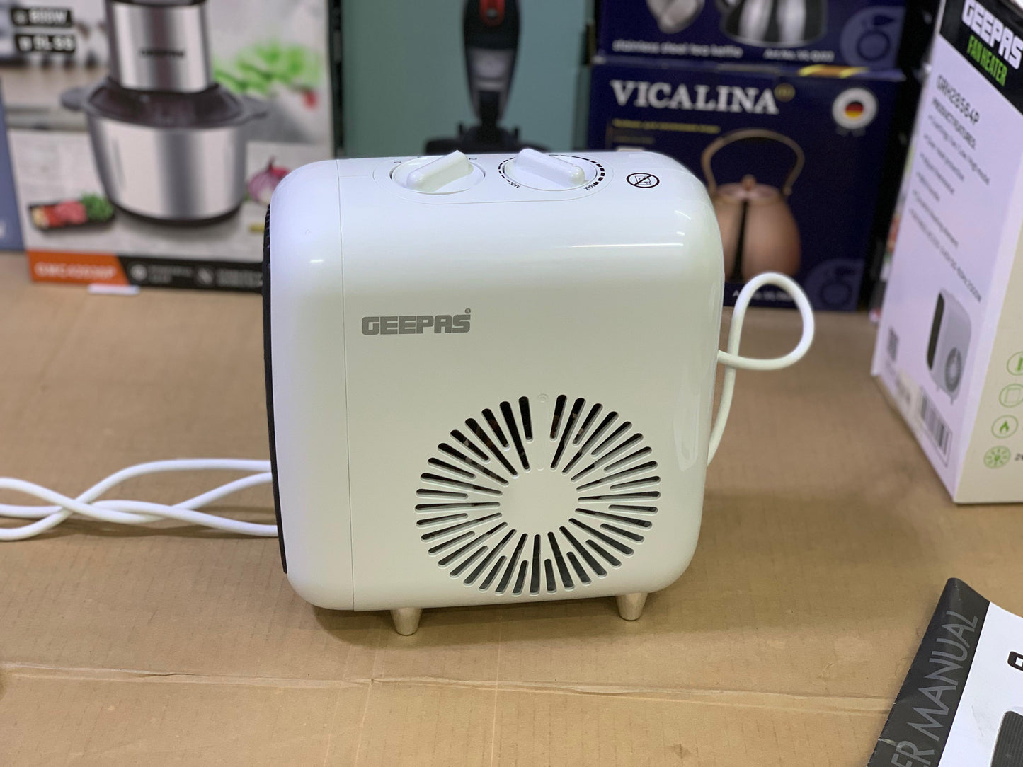Geepas Fan Heater Model GRH28564P