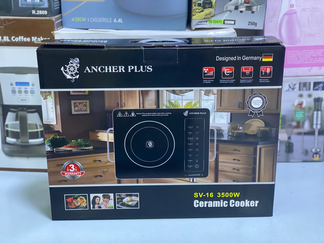 Ancher Plus Ceramic Cooker | Germany designed Kitchen stove 3500w