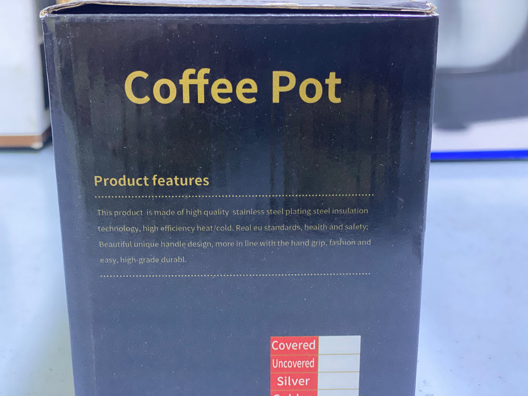 Stainless Steel 3 Pieces Coffee Pots