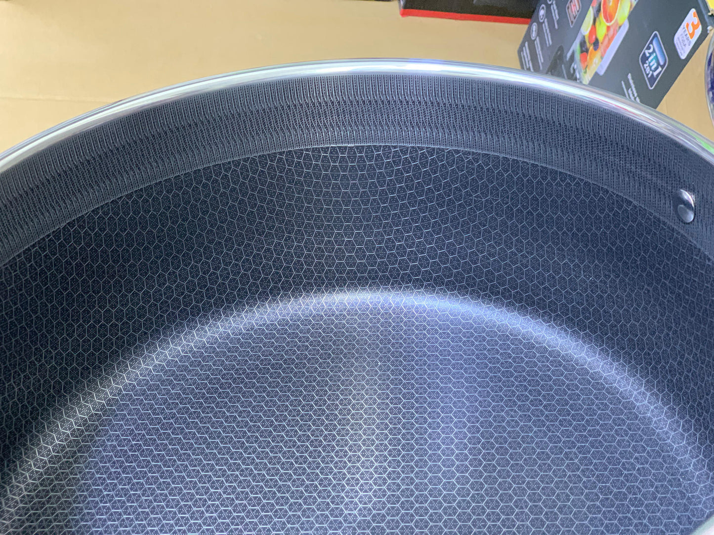 Laser Coated Deep Casserole Set Sizes 26 28 30