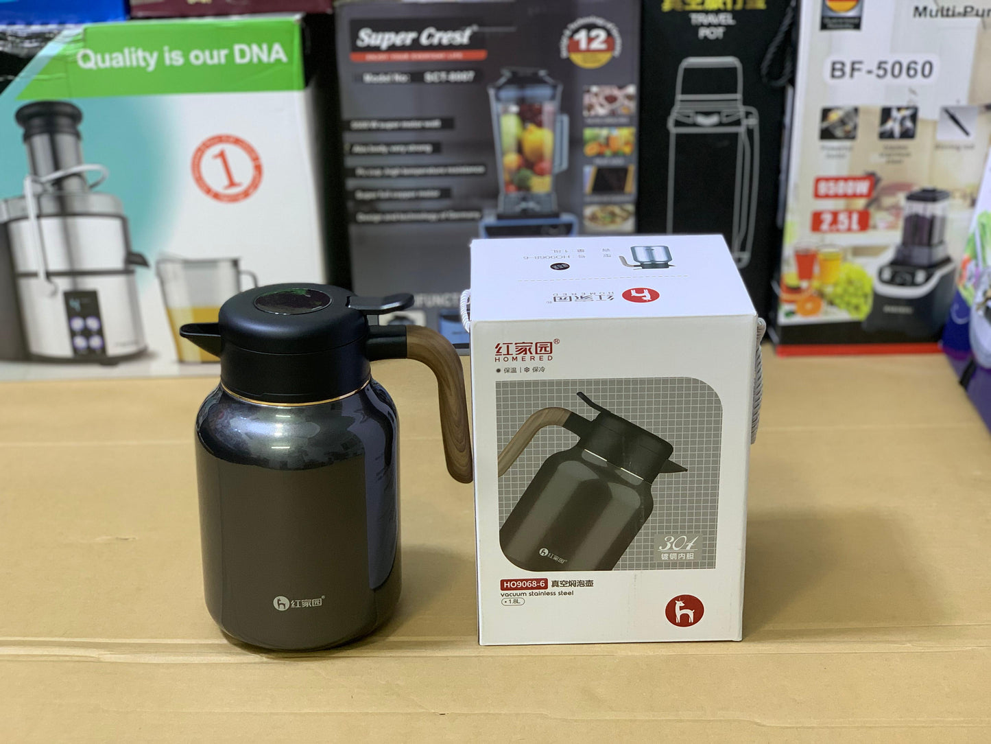 Homered Tea Thermos SUS 304 Stainless Steel Model Ho-9068-6 1.8L