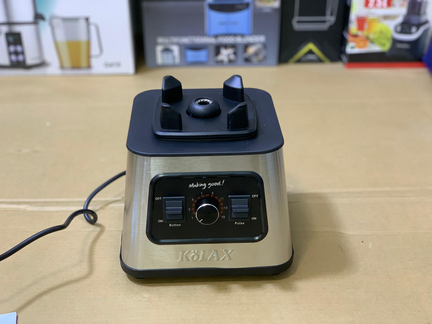 Kolax 2 in 1 Blender and Grinder Full Copper Motor 2.5L