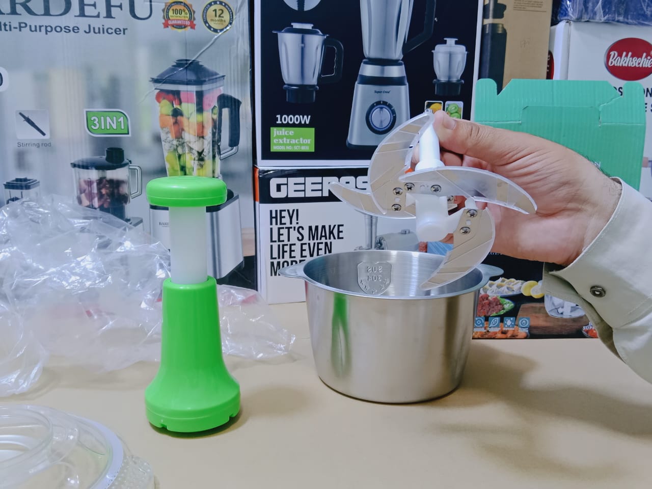 Food chopper 2L